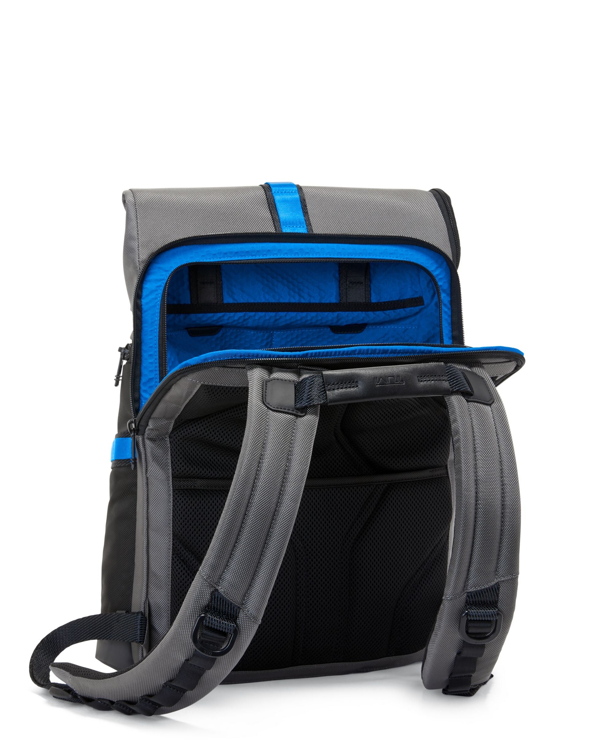Alpha Bravo Logistics Flap Lid Backpack Azul/gris