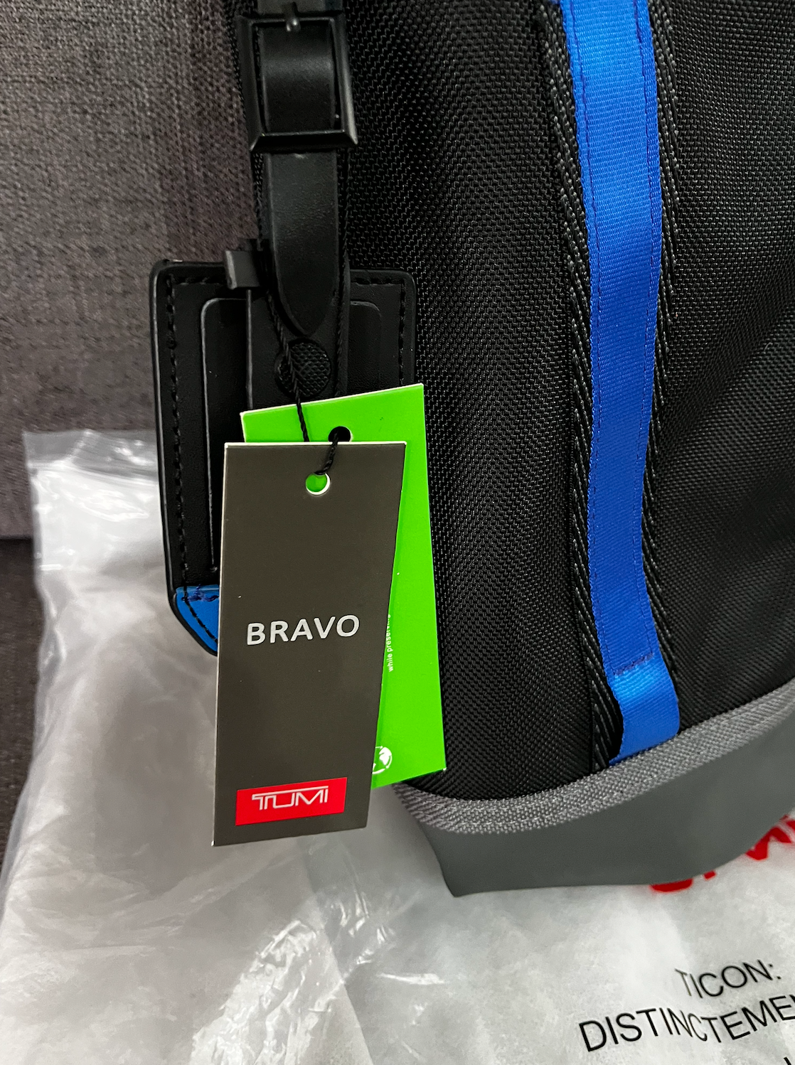 Alpha Bravo Logistics Flap Lid Backpack Azul/gris
