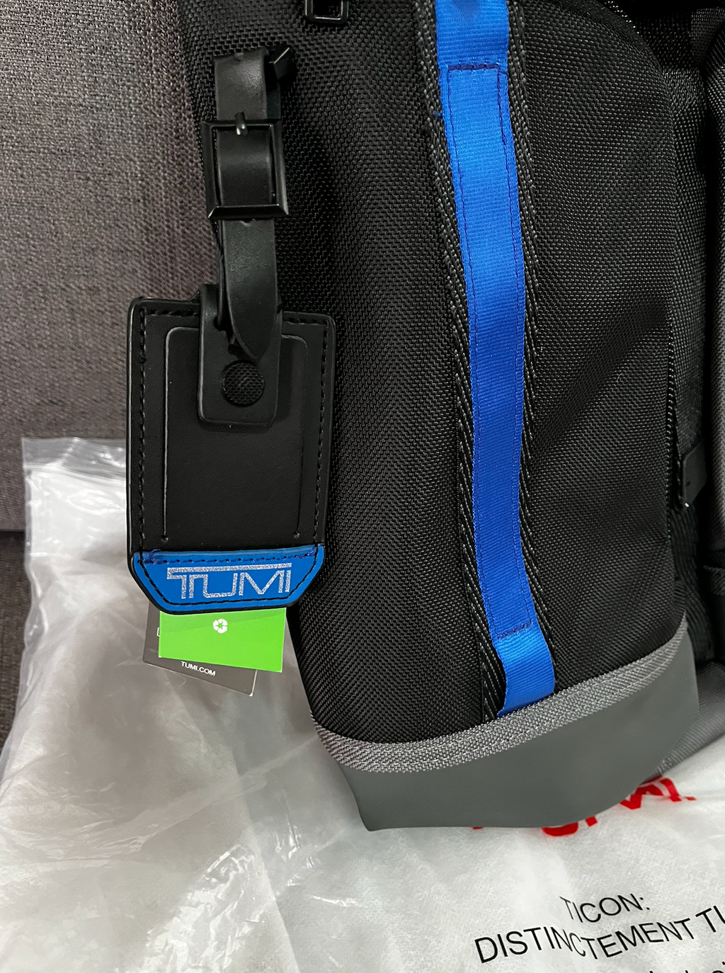 Alpha Bravo Logistics Flap Lid Backpack Azul/gris