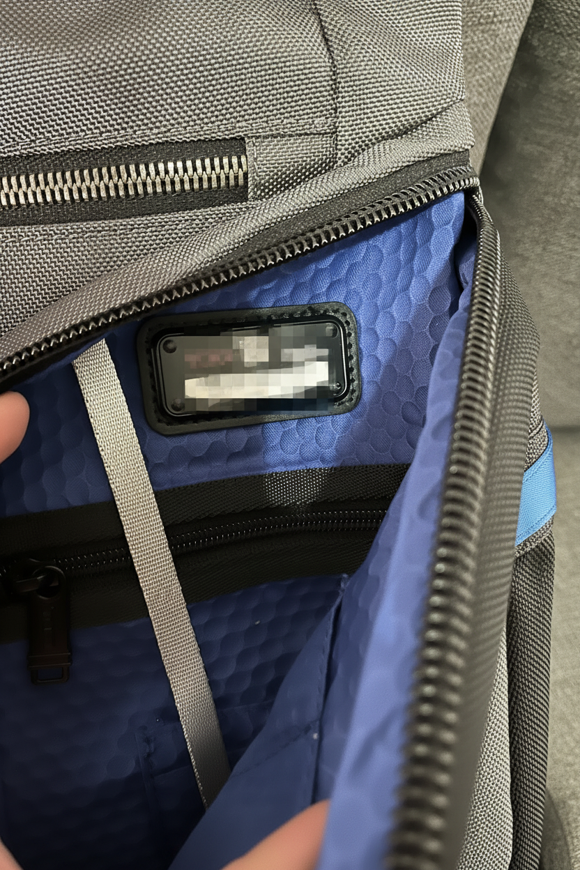 Alpha Bravo Logistics Flap Lid Backpack Azul/gris